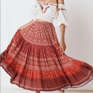 ❤️ SPELL ❤️ TUULA GYPSIANA MAXI SKIRT